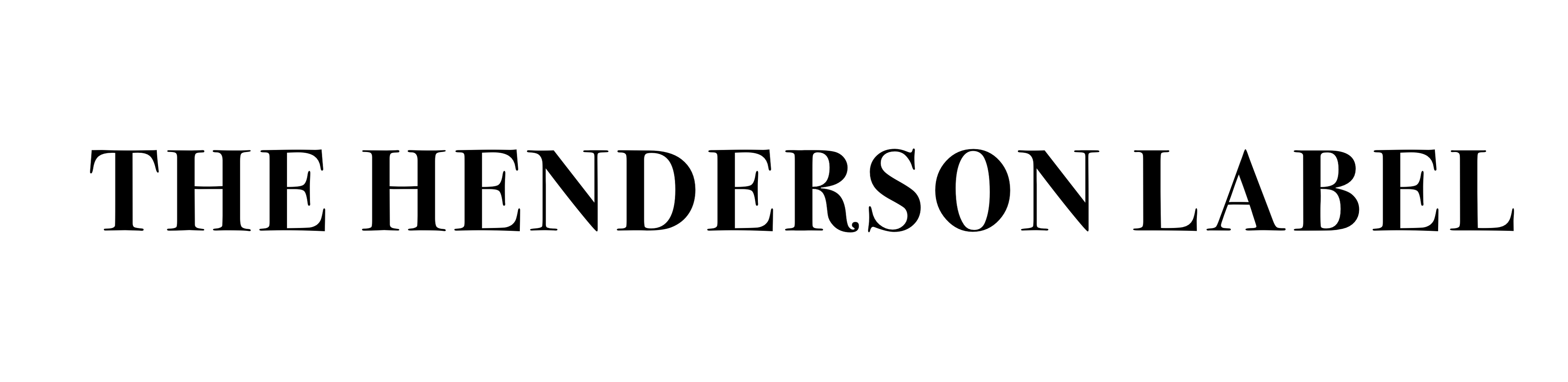 The Henderson Label